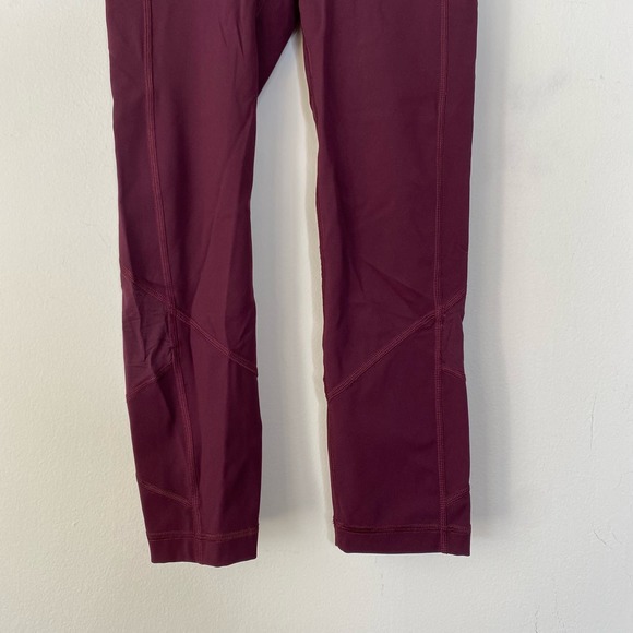 LULULEMON Pace Rival Crop 22 in Dark Adobe Size 2 - Picture 4 of 9